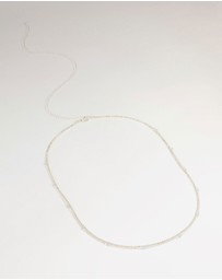 Lovisa - Silver Diamante Cupchain Waist Chain