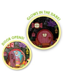 Icando - Glow in the Dark Fairy Door Art Set