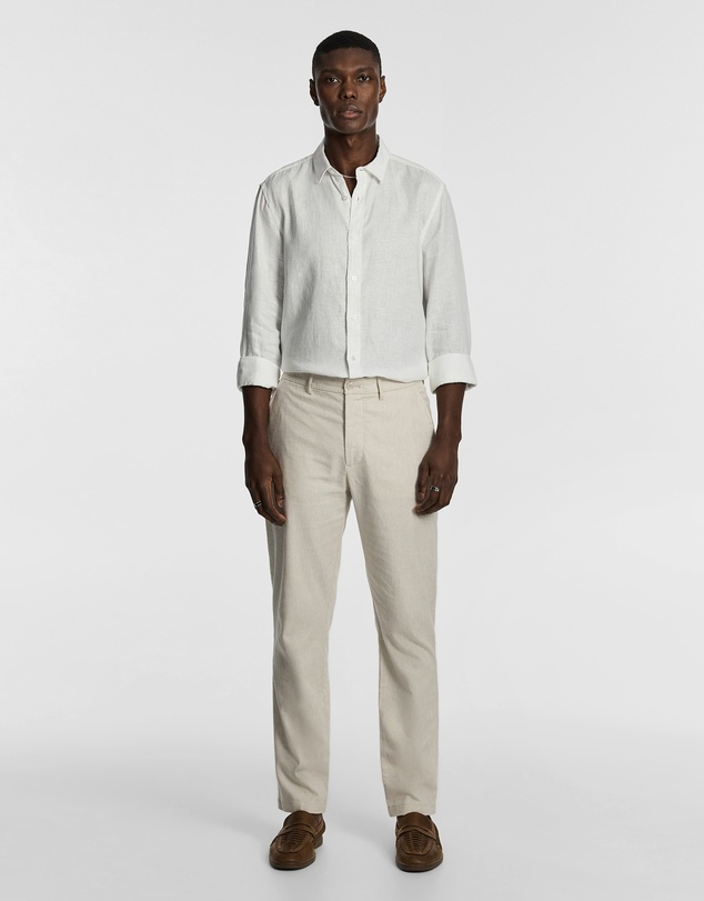 yd. - Huxley Relaxed Linen Blend Chino