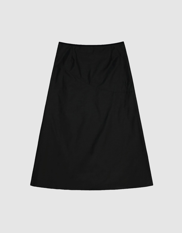 RAINS - Light Woven W Skirt Black