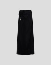 Vacay Swimwear - Vela Skirt Black