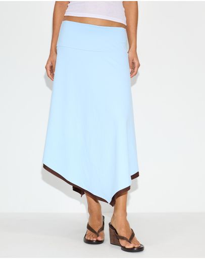 Chocolate & Sky Blue