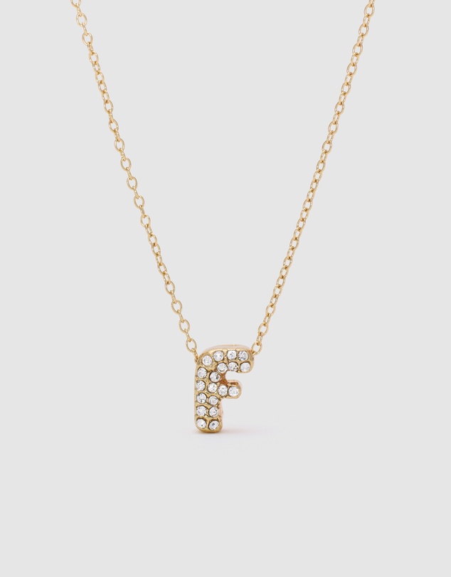 Seed Heritage - Initial Jewel Bubble Necklace