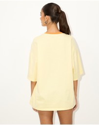 Dazie - Oj Oversized Graphic Tee