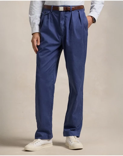 Polo Ralph Lauren - Whitman Relaxed Fit Pleated Chino Pants