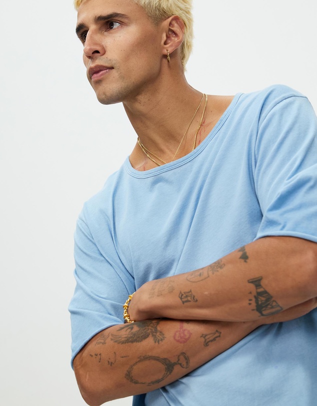 Surrounded By Ghosts - The Devilline Curved Hem T-Shirt