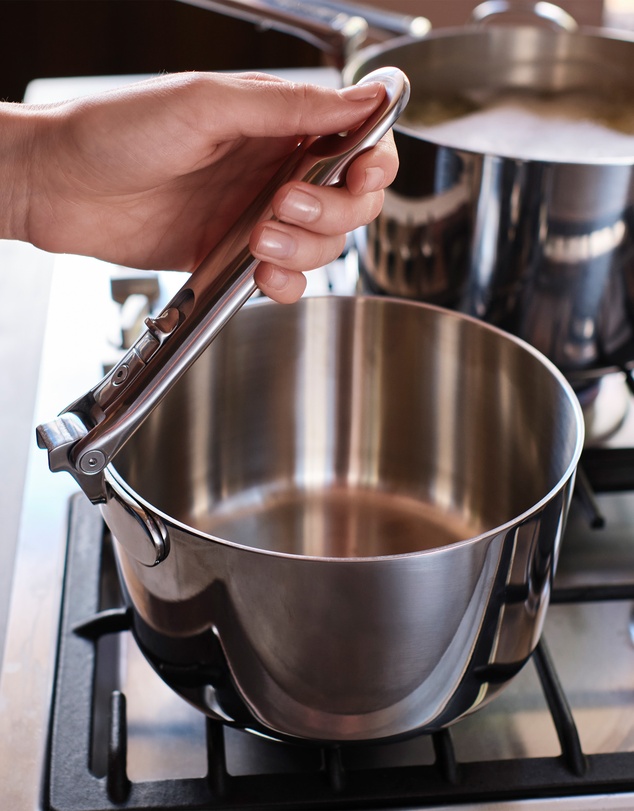 Joseph Joseph - Space Steel 5-piece Stainless-steel Cookware Set with Folding Handles