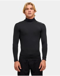 Quiksilver - Mens Highline Hooded Long Sleeve Rash Vest