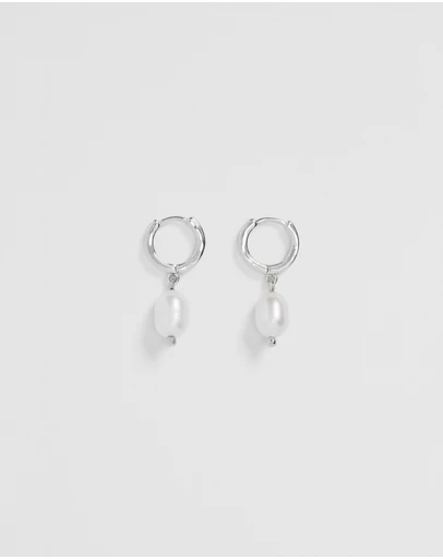 Country Road - Ava Mini Pearl Hoop Earring