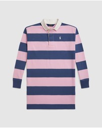 Polo Ralph Lauren - Striped Cotton Jersey Rugby Dress - ICONIC EXCLUSIVE - Babies