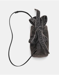 Marc Jacobs - The Bow Denim Mini Sack Bag