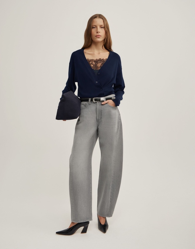 Witchery - Asymmetric Wrap Knit Cardigan