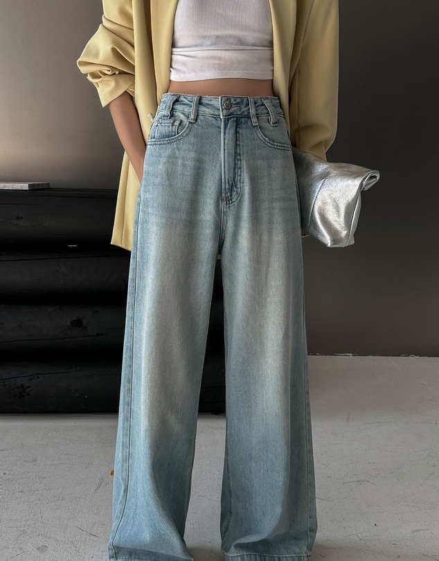 Glamorous - High-waisted, wide-brimmed wide-leg jeans
