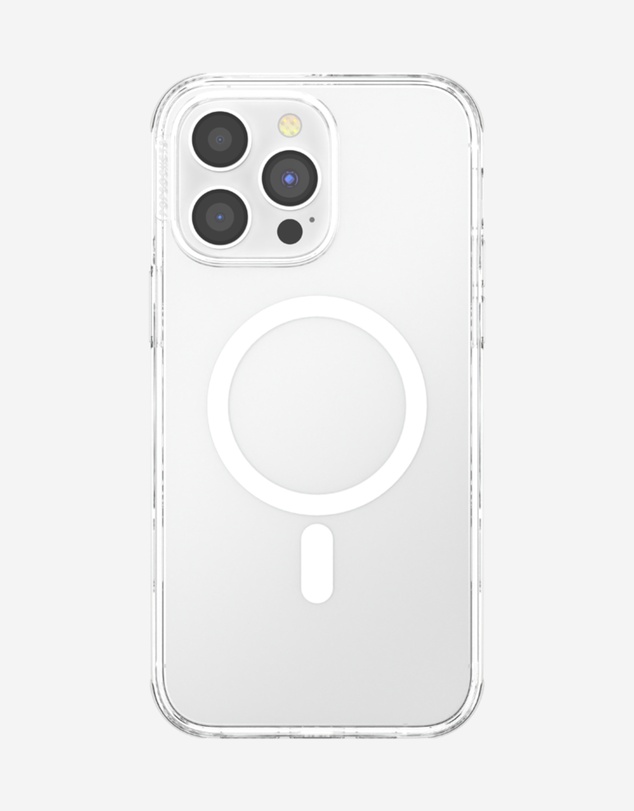 PopSockets - POPCASE MagSafe iPhone 14 Pro Protective Phone Case & Phone Grip Holder