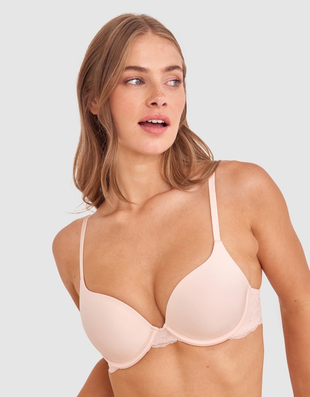 Bras N Things - Sexy Basics Push Up Mystic - Nude