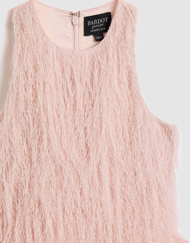 Bardot Junior - Nicola Fringe Mini Dress - Kids