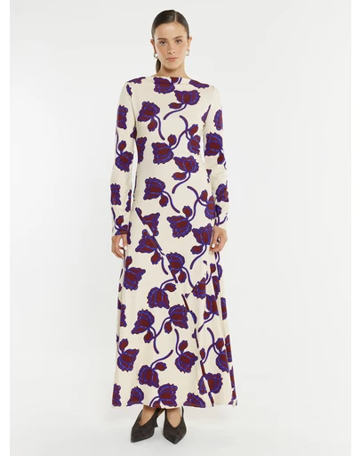 Sass - Jade Seamed Jersey Dress