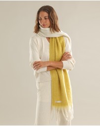 Morgan & Taylor - Cosette Chunky Two-Toned Scarf in Yellow