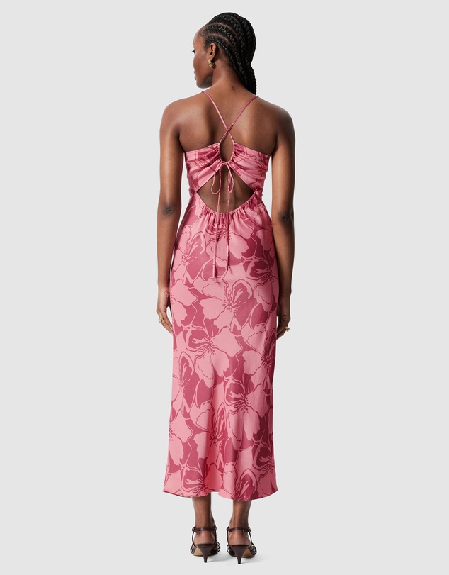 & Other Stories - Satin Slip Midi Dress