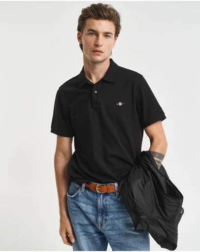 Gant - Regular Fit Shield Piqué Polo Shirt