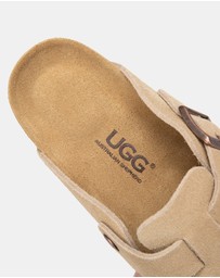EVERAU - Australian Shepherd Ugg Berrin Platform Cow Suede Upper Loafer Oxfords Flats