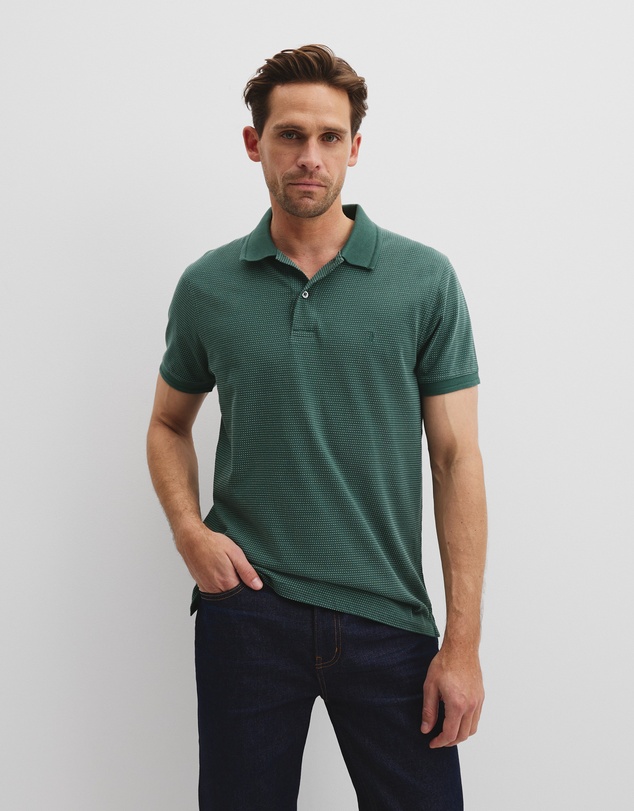 Country Road - Cotton Jacquard Polo