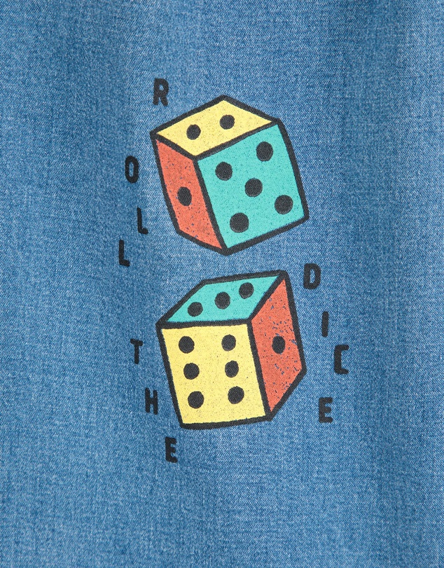 Bobo Choses - Roll The Dice Light Denim Pants - Babies