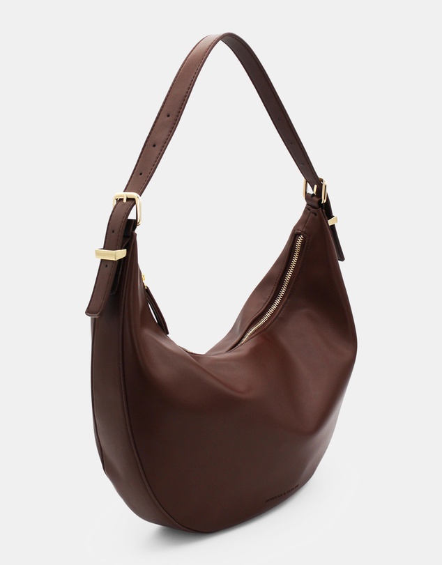 Morgan & Taylor - Sawyer Shoulder Handbag in Chocolate Brown