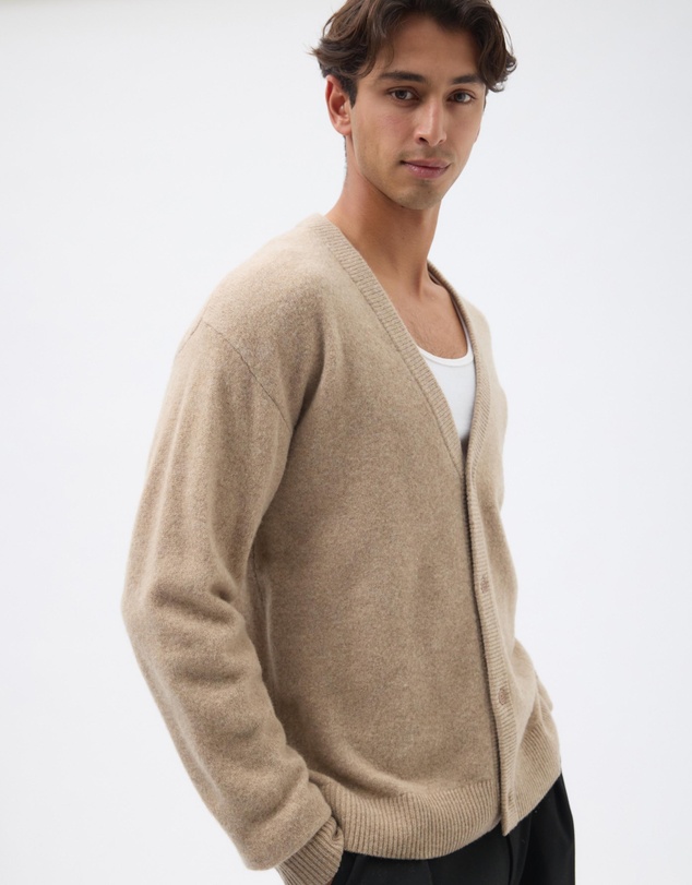 AERE - Merino Wool Cardigan