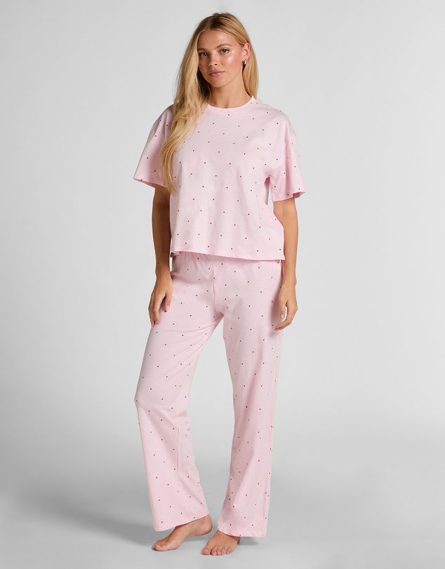 Hunkemoller - Cotton Short Sleeve Pyjama Set