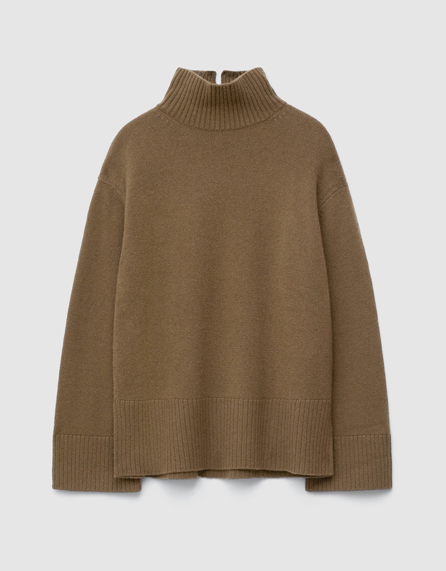 & Other Stories - Oversized Turtleneck Wool Jumper