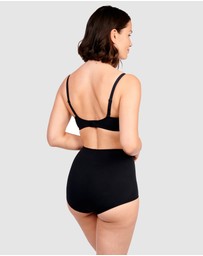 Sans Complexe - Ariane Essential Ribbed Microfibre High Waist Shaping Brief