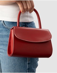 By Far - Mini 2.0 Semi Patent Leather Bag
