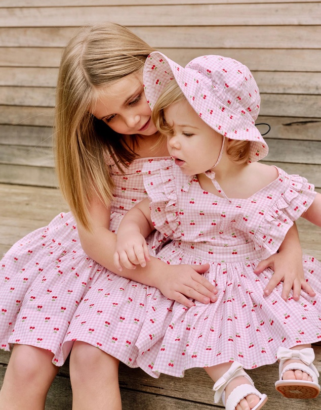 Bardot Junior - Annie Cherry Mini Dress - Babies