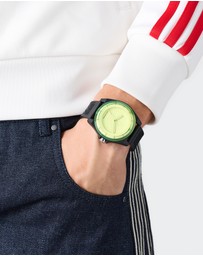 adidas Originals - Project Four Solar Yellow Black Resin Watch