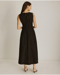 Atmos&Here - Anna Pintuck Maxi Dress