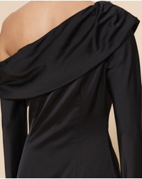 CHANCERY - Manar Asymmetric Draped Shoulder Dress