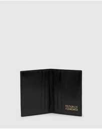 Republic of Florence - Vertical Card Holder Black