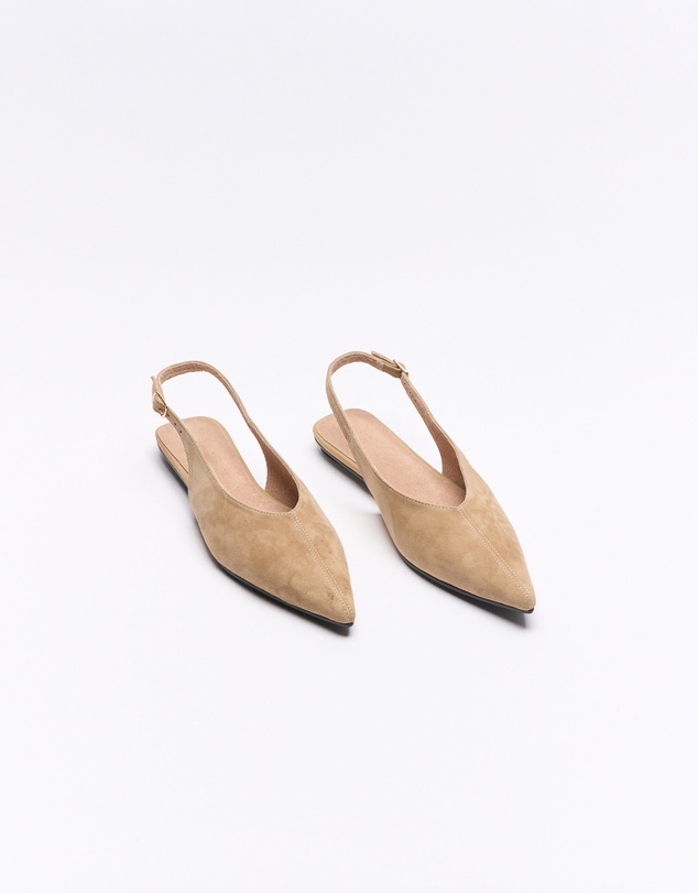 Walnut Melbourne - Sabine Leather Flat