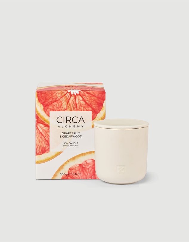 CIRCA - Grapefruit & Cedarwood Soy Candle