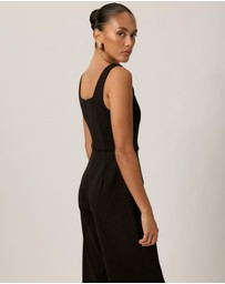 Tussah - Monique Square Neckline Jumpsuit