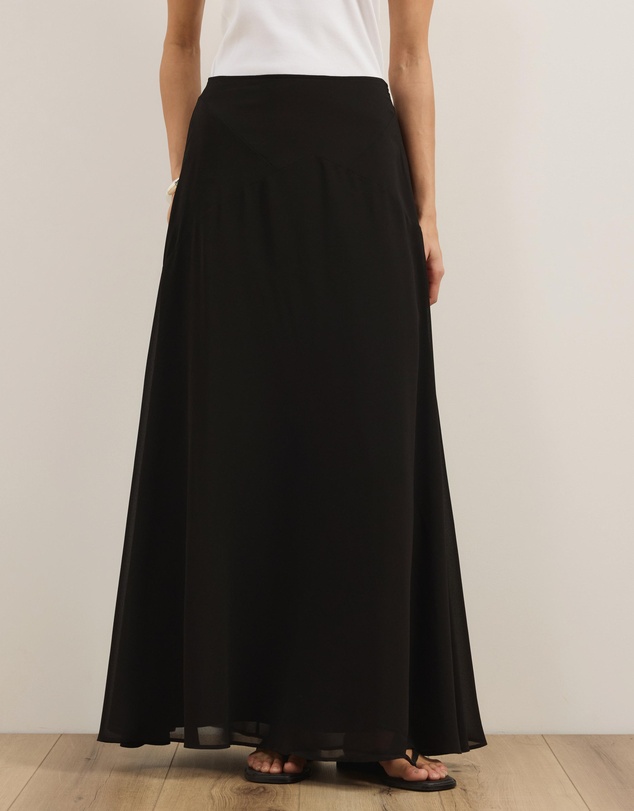 Atmos&Here - Tara Chiffon Maxi Skirt
