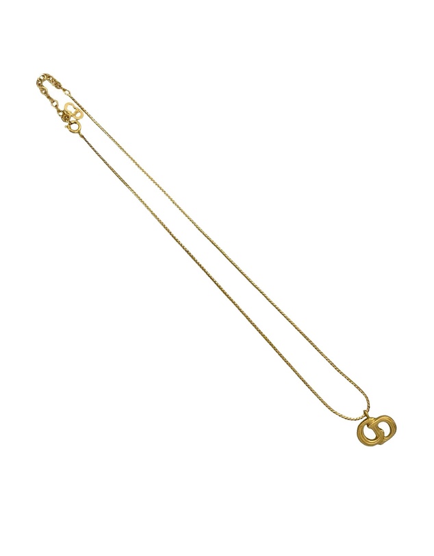 Pre-Loved by Azura Reborn - Pre-Loved Gold Plated CD Logo Pendant Necklace