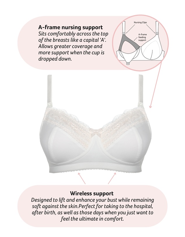 Hotmilk Maternity Lingerie - Show Off Full Cup Nursing Bra - Wirefree