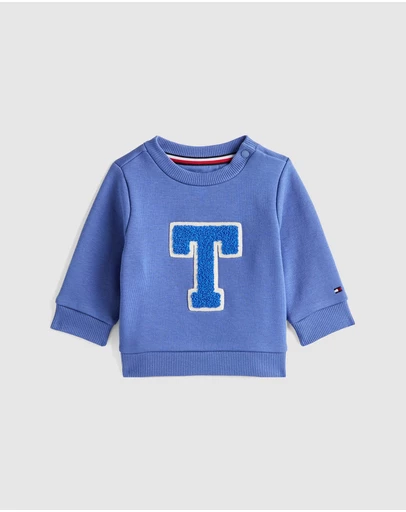 Tommy Hilfiger - Towelling Fleece Sweatshirt - Baby