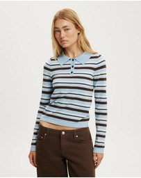 Cotton On - Sara Knit Ls Polo