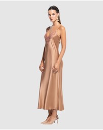 GINIA - Silk Lace Slip