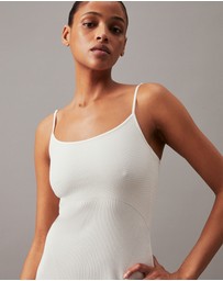 Calvin Klein Jeans - Sculpted Knit Midi Dress