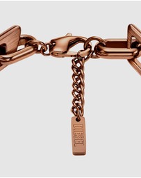 Diesel - D Logo Brown Bracelet