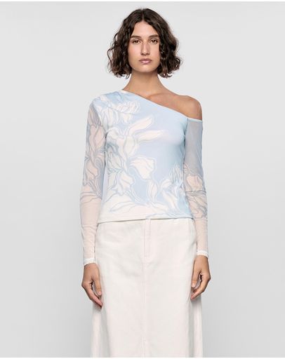 Diagonal Floral